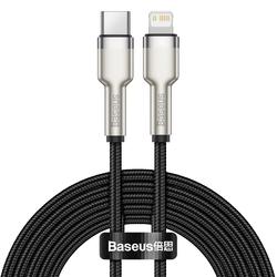 Baseus Cafule Metal PD USB-C - Lightning-kaapeli 2,0 m musta 20W