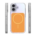 Etteri Hidden Pearl case for iPhone 16 6,1" orange