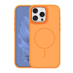 Frame Thin Mag -suojakuori iPhone 16 Pro Maxille 6,9" oranssi
