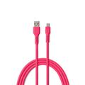 COLORUM-kaapeli USB-A - USB-C 1,8m 3A CK60-AC-02 x Magenta