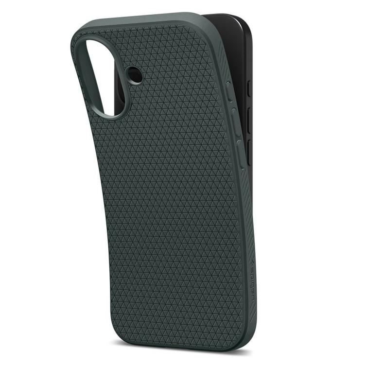 Spigen Liquid Air case for iPhone 17 Abyss Green