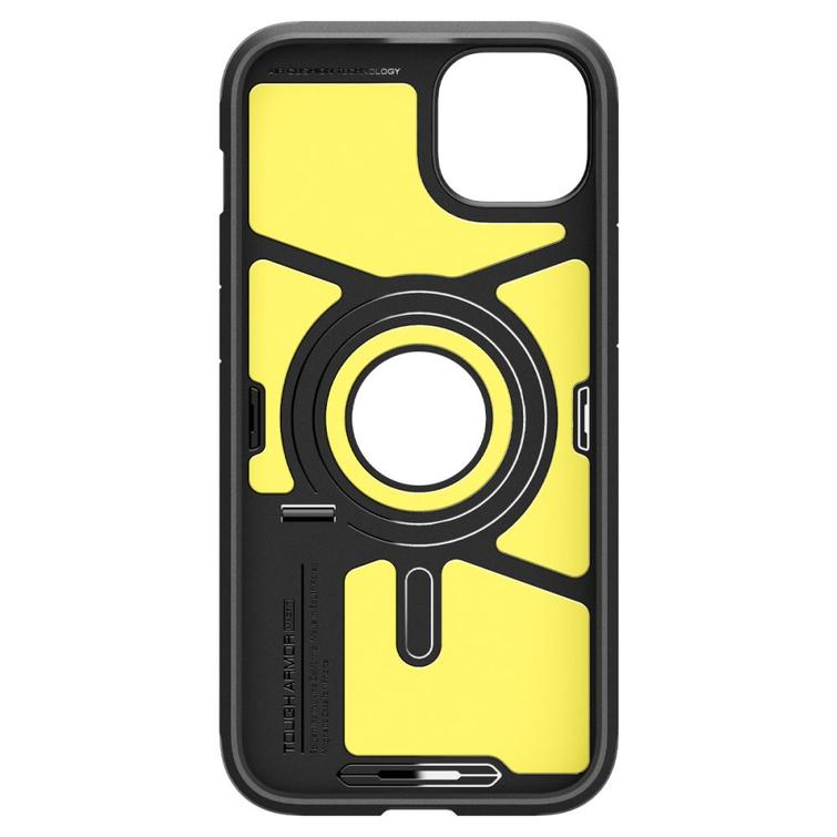 Spigen Tough Armor Mag Magsafe -suojakuori iPhone 15 6,1":lle, musta
