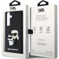 Karl Lagerfeld case for Samsung Galaxy S24 Plus KLHCS24M3DRKCNK black HC 3D RUBBER KC NFT