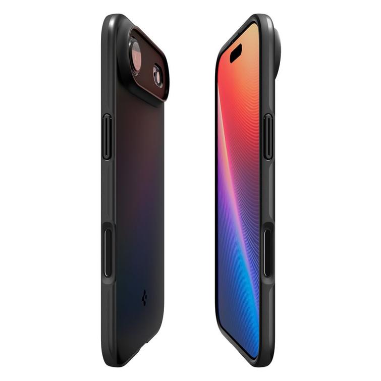 Spigen Thin Fit Mag Magsafe -kotelo iPhone 17 Airille, musta