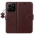 Smart Luxe -nahkakotelo Honor 400 Smartille / X7d 4G:lle / X7d 5G:lle, ruskea