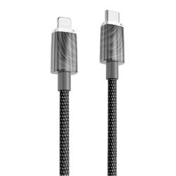Proove-kaapeli Spectral USB-C - Lightning 1m 3A harmaa