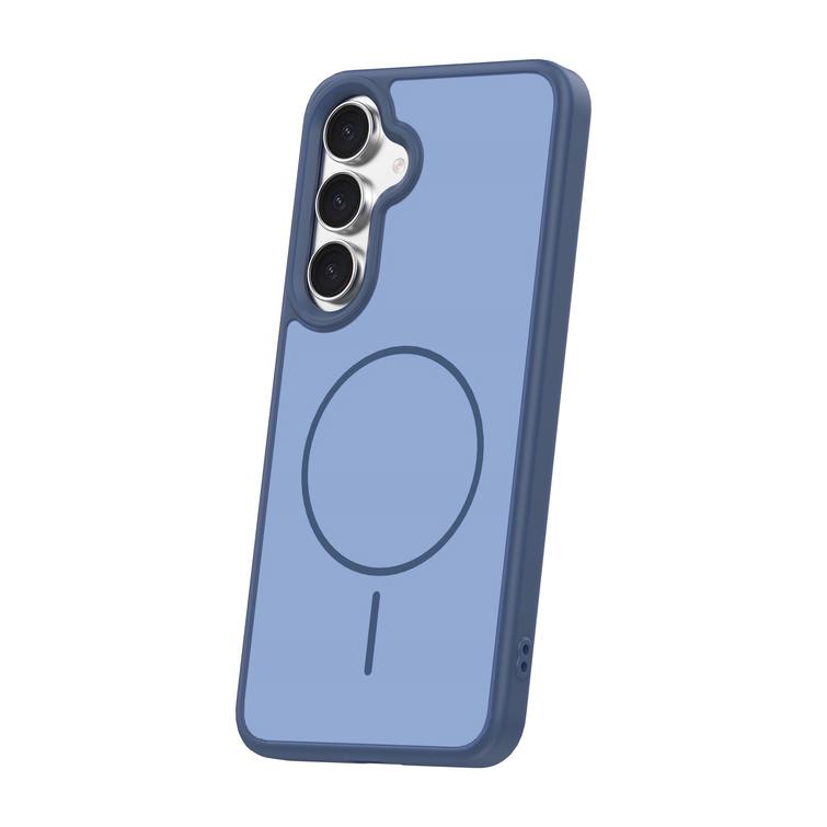 Frame Thin Mag -suojakuori Samsung Galaxy S25:lle, tummansininen