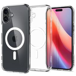 Spigen Ultra Hybrid Mag Magsafe -suojakuori iPhone 16 6,1":lle, valkoinen