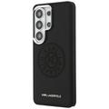 Karl Lagerfeld case Perforated KL MagSafe for Samsung Galaxy S26 Ultra black