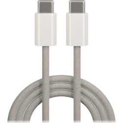 Maxlife MXUC-06 kaapeli USB-C - USB-C 1,0 m 20W harmaa nailon