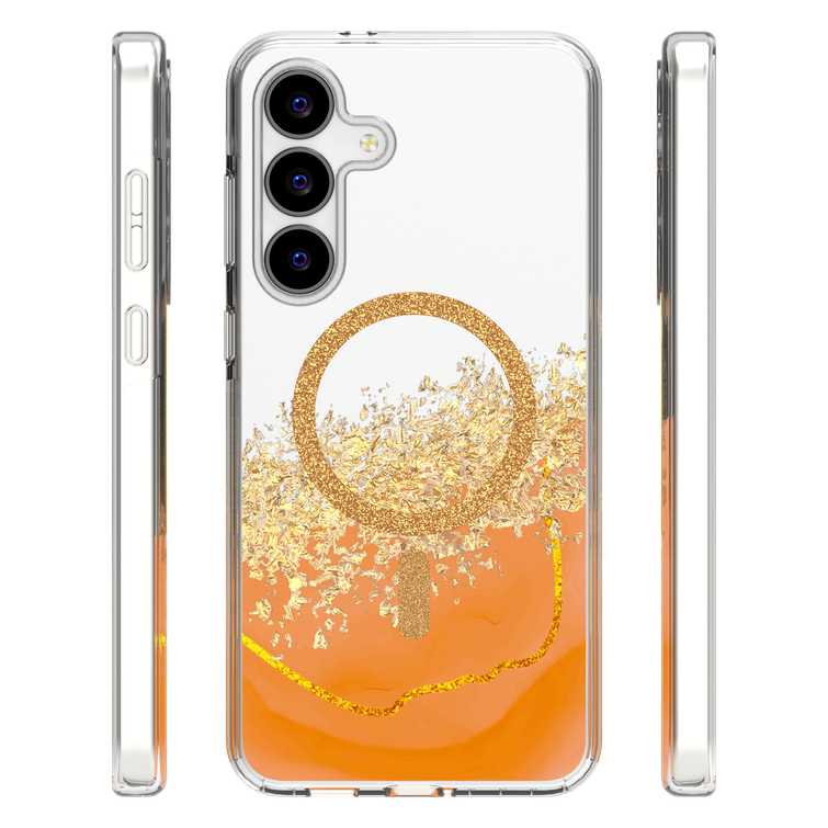Epoxy Mag case for Samsung Galaxy S25 FE orange