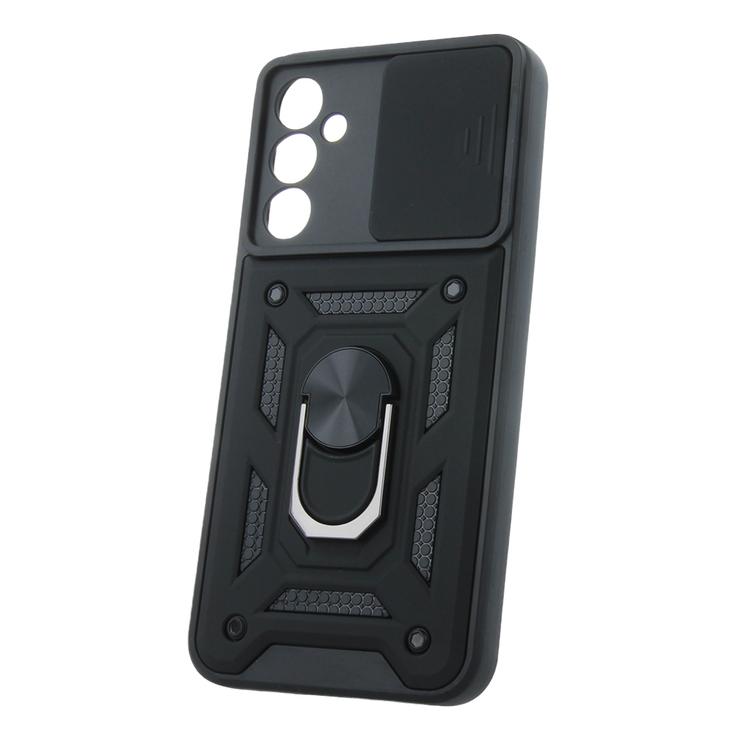 Defender Slide -suojakuori Samsung Galaxy A34 5G:lle, musta