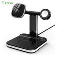 INDUCTIVE CHARGER 5IN1 MAGNETIC WIRELESS 15W BLACK