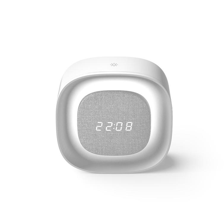 Herätyskello yövalolla LED PURE FNL-03 BJORN valkoinen neliö Forever Light