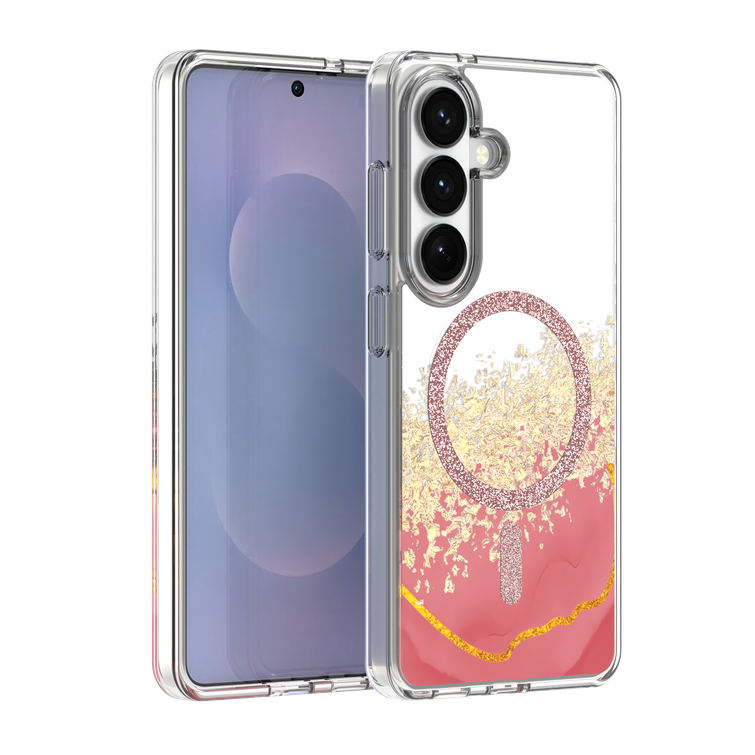 Epoxy Mag case for Samsung Galaxy S24 / S25 pink