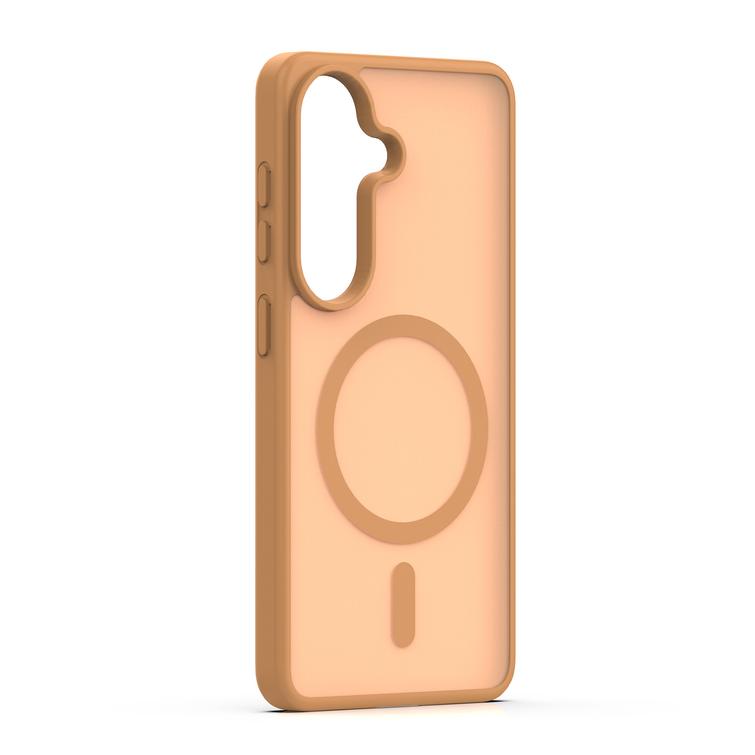 Mag Matt case for Samsung Galaxy S26 brown big hole