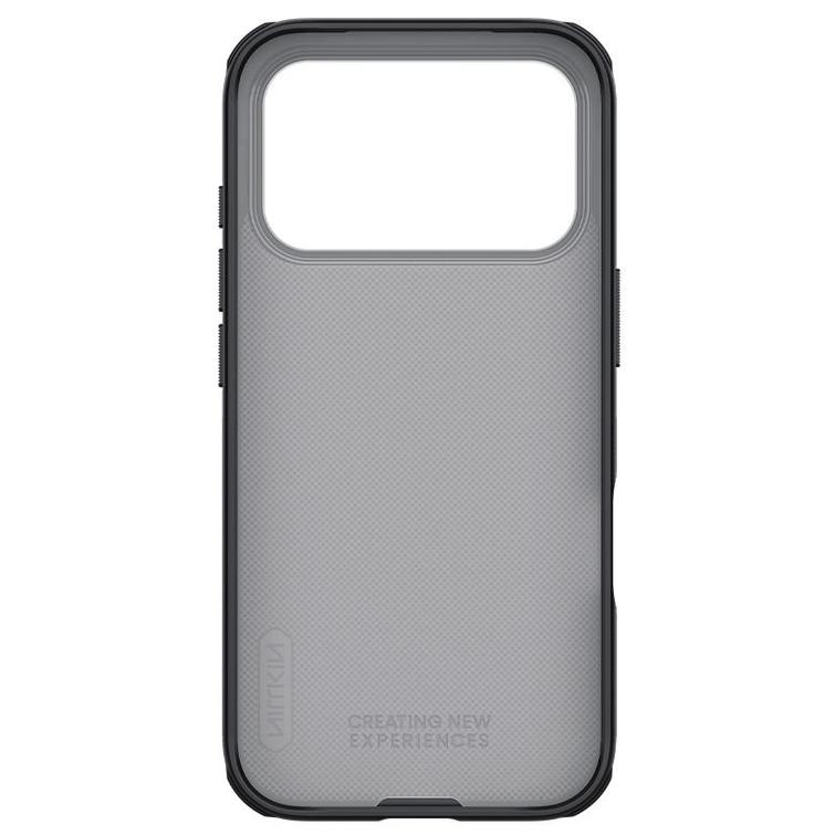 NILLKIN super frosted shield PRO IPHONE 17 PRO TRANSPARENT BLACK / PRZEŹROCZYSTY CZARNY