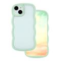 Wave-suojakuori iPhone 15 6,1":lle, vihre&auml;