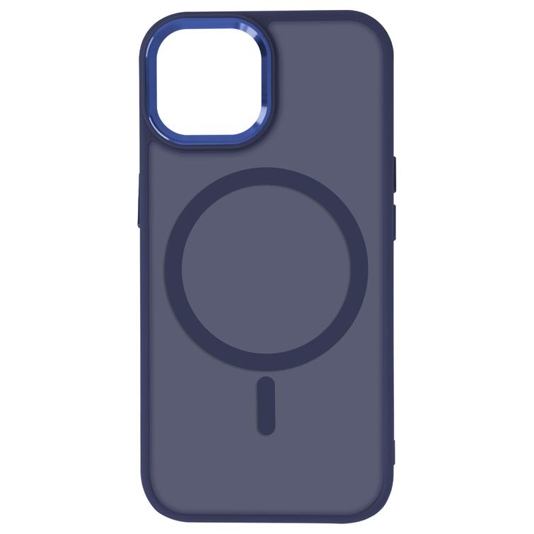 Frozen Mag case for iPhone 15 6,1" navy blue