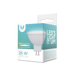 LED-lamppu GU5,3 MR16 3W 12V 6000K 240lm Forever Light