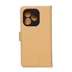 Smart Triangle case for Honor 600 / Honor 600 Pro brown
