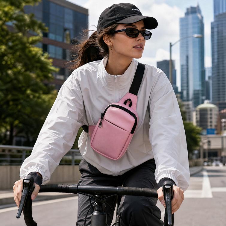 Crossbody bag Urbanflex pink