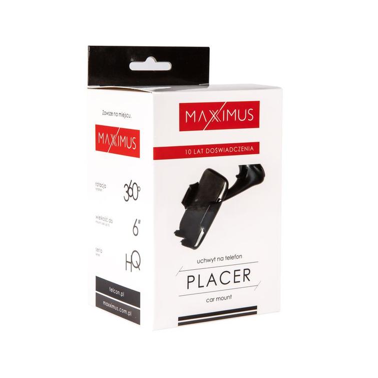 CAR HOLDER MAXXIMUS PLACER  BLACK