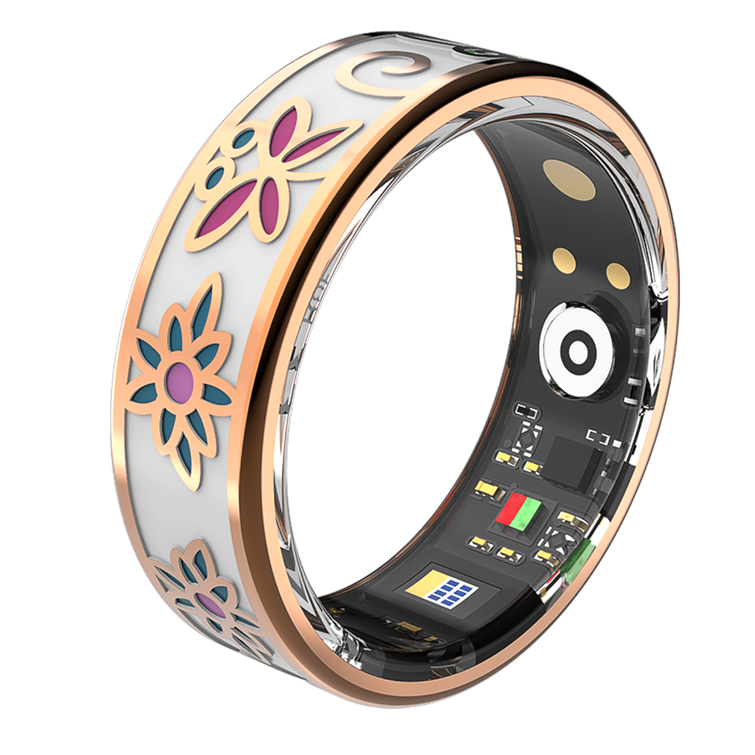 Forever Smartring Botanical SR-101 rose gold size 6