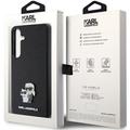 Karl Lagerfeld case for Samsung Galaxy S24 Plus KLHCS24MPSAKCMPK black HC SAFFIANO KC PIN