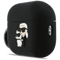 Karl Lagerfeld Silicone Karl & Choupette Head case for AirPods Pro 3 pink