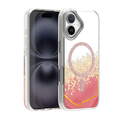 Epoxy Mag case for iPhone 16 6,1" pink