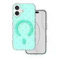 Bubble Dots Mag -kuori iPhone 17 6,3'' vihreä