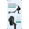 T-PHOX CAR HOLDER TH-07 WITH CUP HOLDER BLACK