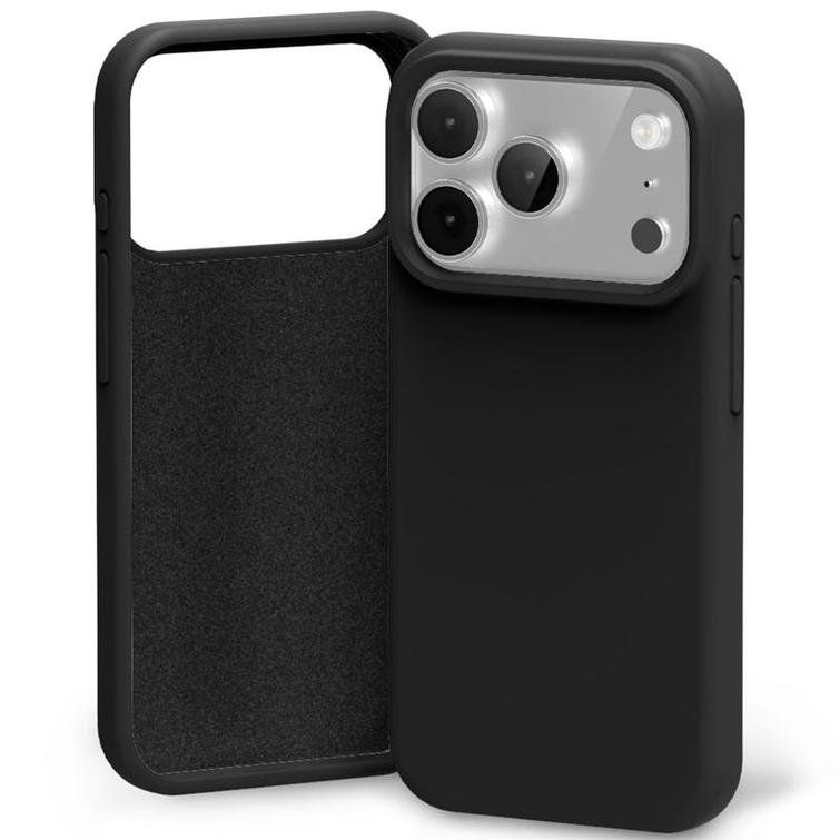 Mercury Silikonikotelo iPhone 17 Pro / 18 Pro musta