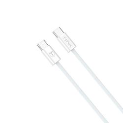 T-PHOX CC15 SERIES USB-C/USB-C CABLE 60W 3A WHITE