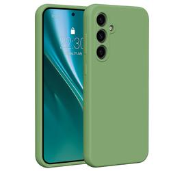 Etteri-silikonikuori Samsung Galaxy S23 FE:lle vaaleanvihre&auml;