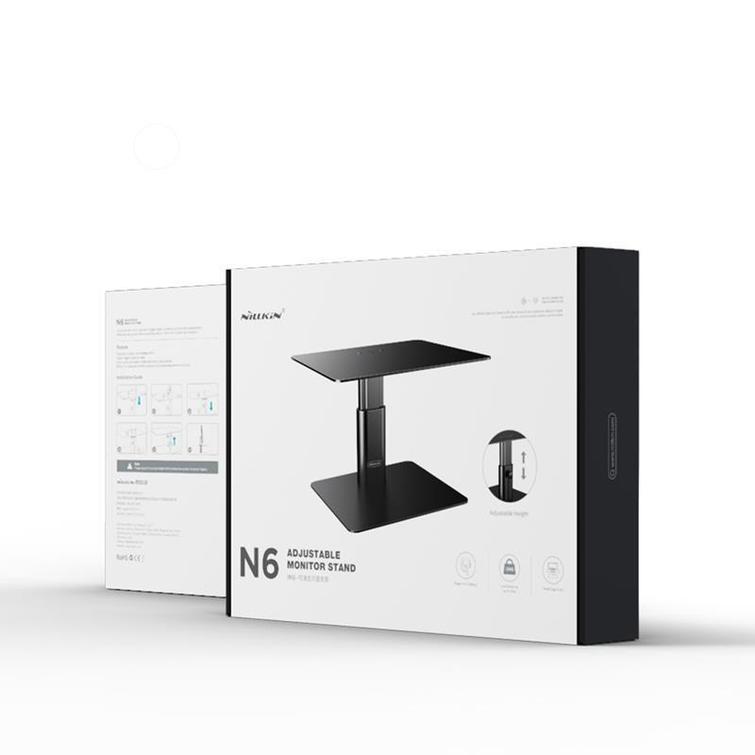 NILLKIN HIGHDESK MONITOR STAND SILVER