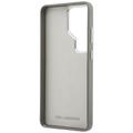 Karl Lagerfeld case Saffiano Double Heads Metal for Samsung Galaxy S26 Ultra silver