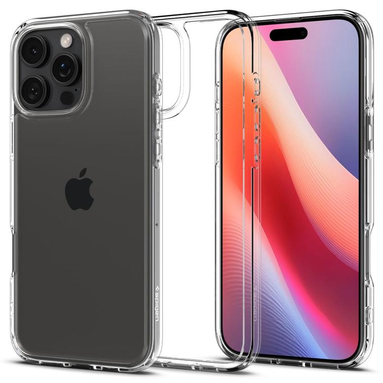 Spigen Ultra Hybrid -suojakuori iPhone 16 Pro Max 6,9":lle, kristallinkirkas