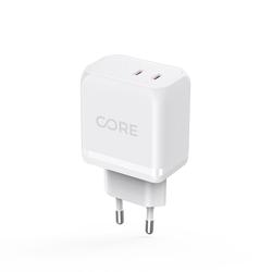 Forever CORE SMART PD -seinälaturi 2xUSB-C 45W