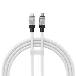 Baseus CoolPlay USB-C - Lightning-kaapeli 1m 20W valkoinen