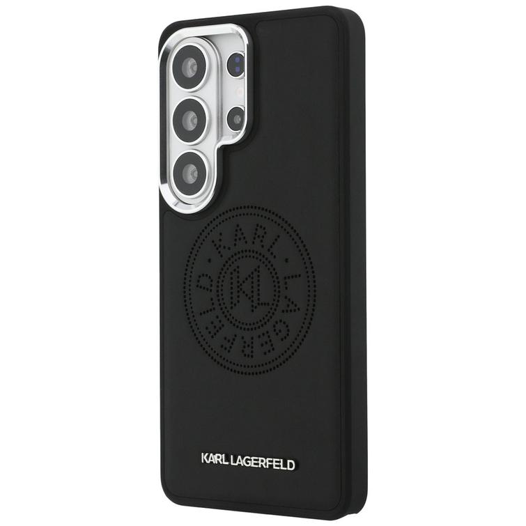 Karl Lagerfeld case Perforated KL MagSafe for Samsung Galaxy S26 Ultra black
