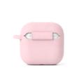 Etteri-silikonikotelo AirPods 4:lle vaaleanpunainen