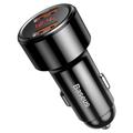 Baseus car charger Magic PPS QC 4.0+ 2USB black 45W