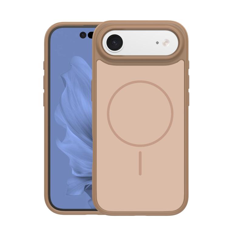 Frame Thin Mag -suojakuori iPhone 17 Air 6,6":lle, ruskea