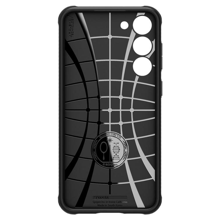 Spigen Rugged Armor -suojakuori Samsung Galaxy S23:lle mattamusta