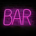 NEON LED BAR pinkki Lepakko + USB FLNE24 Forever Light