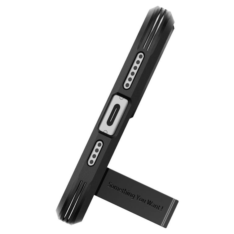 Spigen Tough Armor Mag Magsafe -suojakuori iPhone 15 6,1":lle, musta