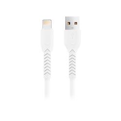 Maxlife MXUC-04 USB-kaapeli - Lightning 1,0 m 3A valkoinen