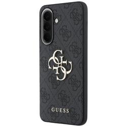 Guess HC PU 4G Big Metal Logo case for Samsung Galaxy A37 black